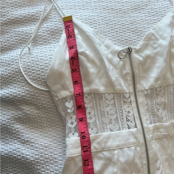 FOR LOVE & LEMONS LOVEBIRD LACE MIDI DRESS - Picture 11 of 16